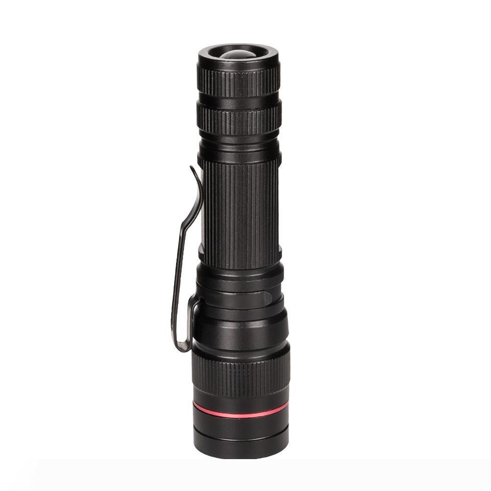 Outdoors LED FlashLight 7W 300LM Q5 LED Camping Flashlight Torch Adjustable Focus Zoom waterproof flashlights Lamp