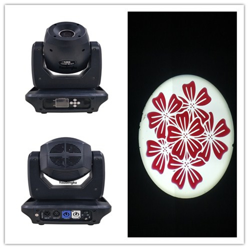 Party disco DJ stage light 100W DMX LED moving head spot Christmas mini LED gobo moving head projector