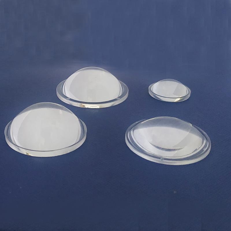 PMMA plano-convex acrylic condenser lens for zoom flashlights, bike headlamps, and DIY spotlights