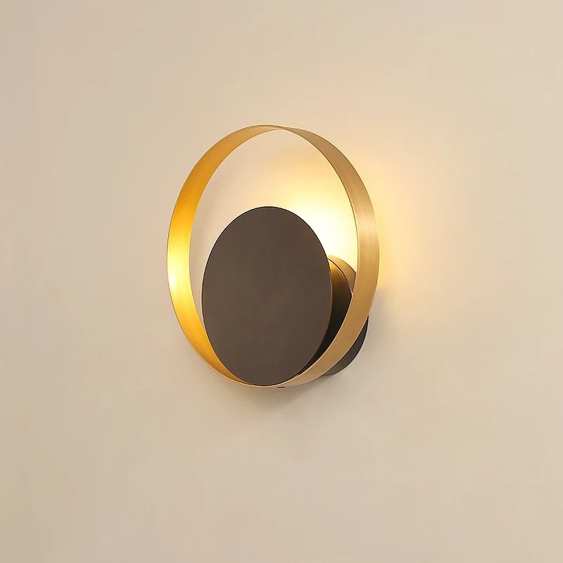 Postmodern Nordic wall lamp for luxury villa living rooms, studies, bedrooms, or bedside - a creative minimalist designer lighting piece