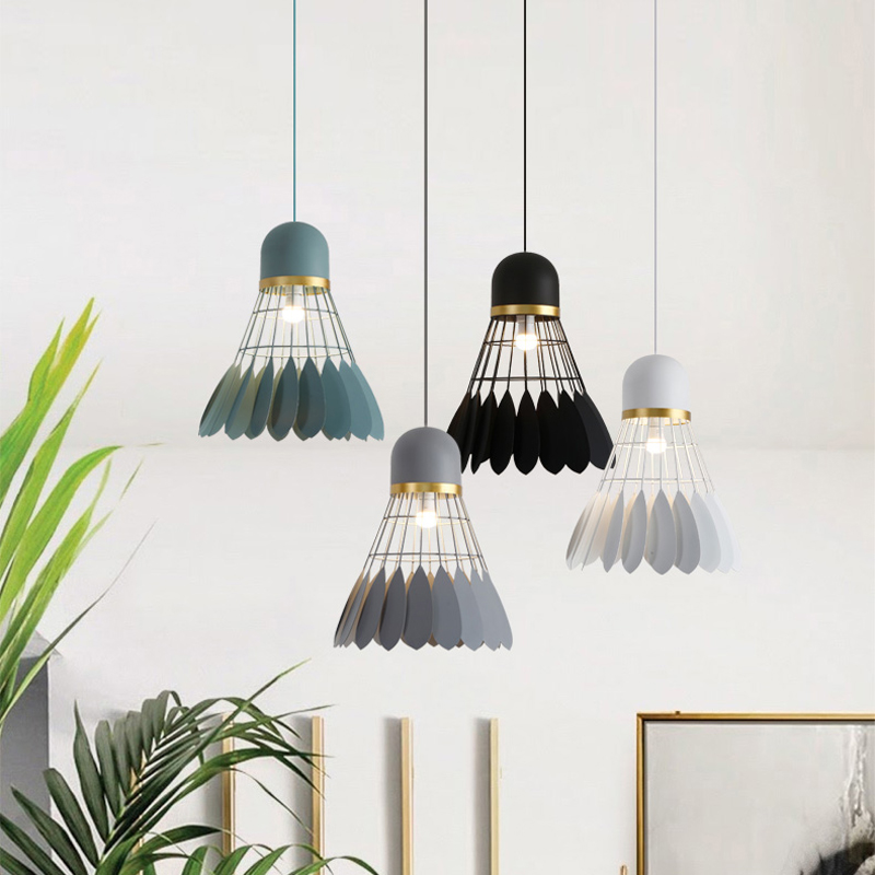 Restaurant Bar Lamp  
Badminton Modern Pendant Light  
Simple Bedroom Nordic Chandelier  
Lighting for Living Room Dining  
Pendant Lamps