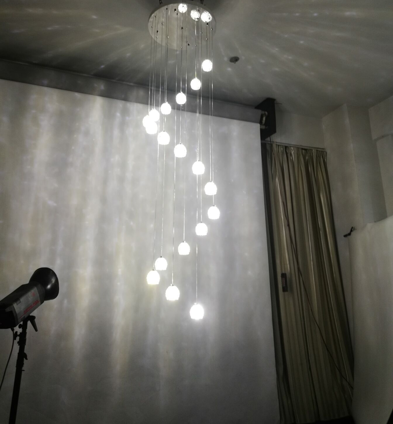 Revolving Staircase Chandeliers Lamp Villa Duplex Building Chandelier Modern Minimalist Light Luxury Crystal Lamps Living Room Lamps Ladder Corridor

Elegant rotating staircase chandeliers for dupl...