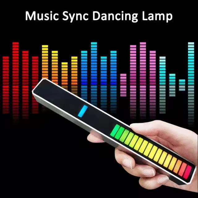 RGB LED strip lights with sound control for music sync, USB-powered colorful lighting for computers, TVs, cars, and parties