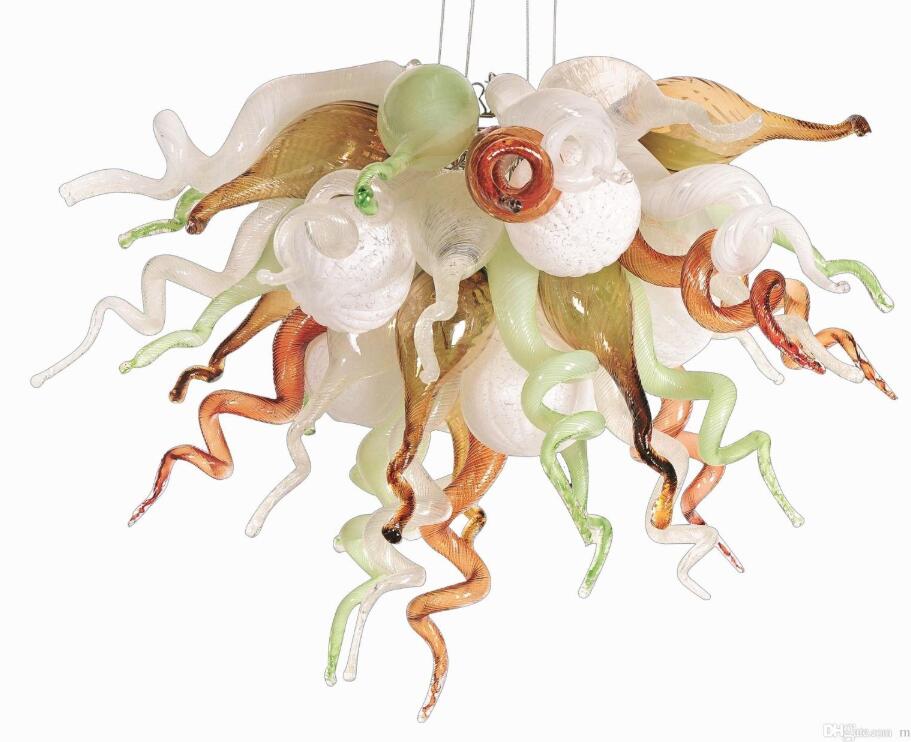 Sandy Cove Villa Decor Lamps Murano Chandeliers LED CE UL Blown Glass Chandelier Lighting