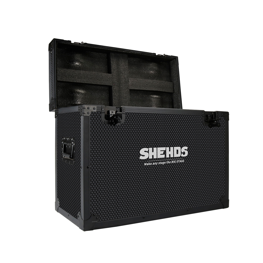 SHEHDS Stage Lighting offers a 2-in-1 flight case with fast delivery for 230W beam lights, ideal for disco, KTV parties, and professional DJ setups