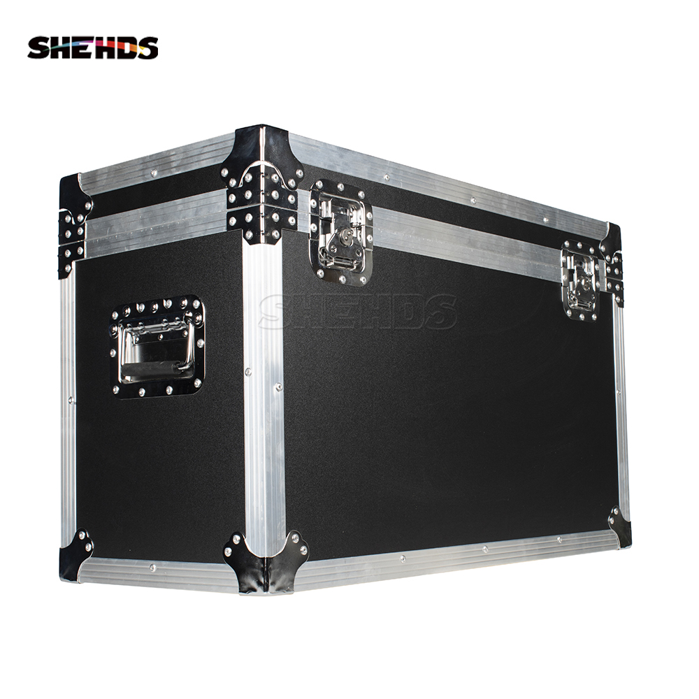 SHEHDS Stage Lighting offers a fast-delivery 2-in-1 LED beam and wash flight case with 19x15W power, ideal for disco, KTV parties, and professional DJ setups