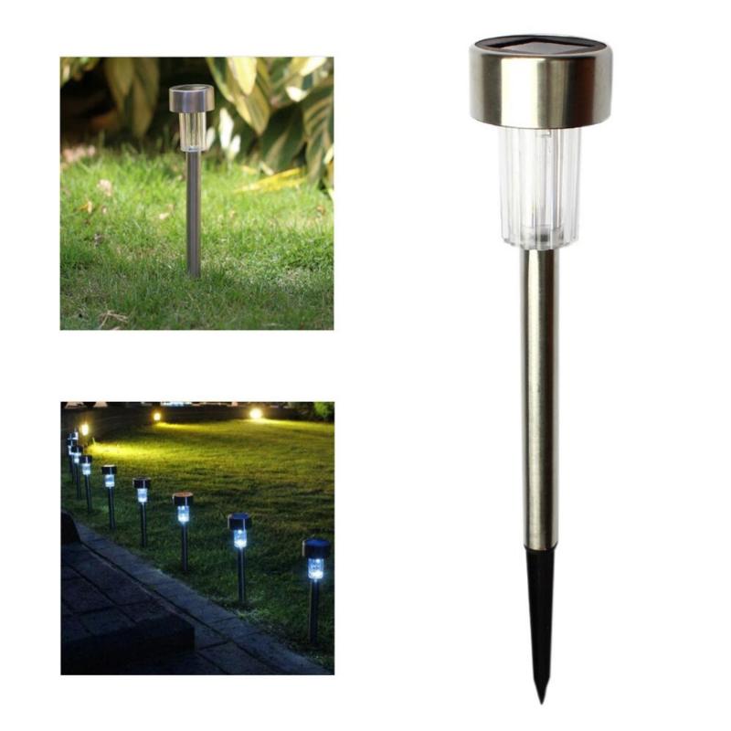 Solar-powered LED garden lamps for outdoor lawn lighting 12v