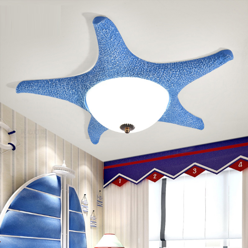 Starfish Lights offers charming LED ceiling lamps for kids' rooms, featuring playful designs perfect for boys' and girls' bedrooms or study areas