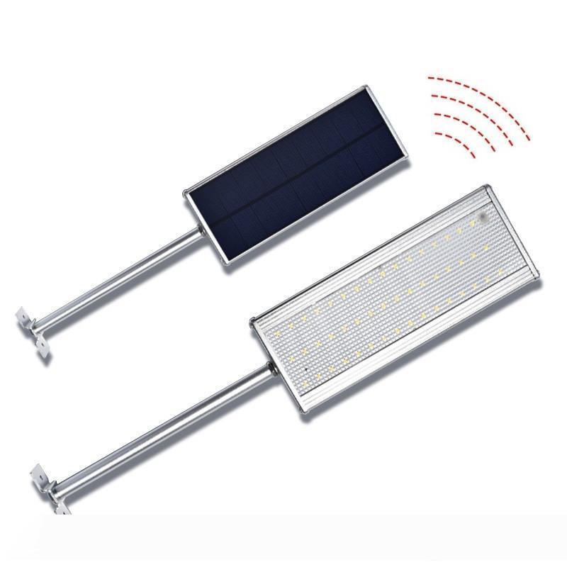Street Outdoor Solar Lights Garden Lighting Wall lamp 48LED 1000 lumens Aluminum Alloy LED Light Bulb