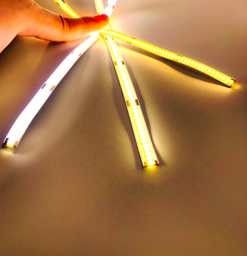 Strips COB LED Strip 5M White/Natural White/Warm White DC12V 24V 3000 4000 6000K High Density Soft Flexible Dimmable FOB Ribbon Ta