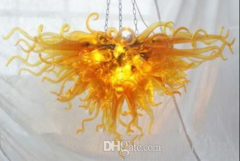 Style New Fashion Modern Lighting 110/220v AC Led Blown Glass Chandelier and Pendant Light Conference Room Lighting Fixtures