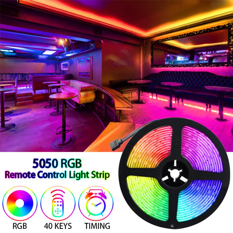 Super bright waterproof LED light strips in flexible 5m, 10m, or 15m lengths with remote control
