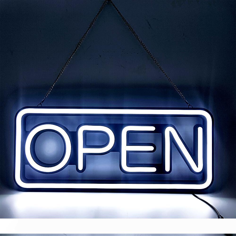 Ultra Bright White Designer LED Neon Sign for Storefront, Business, Office, Shop, and Restaurant Window Display