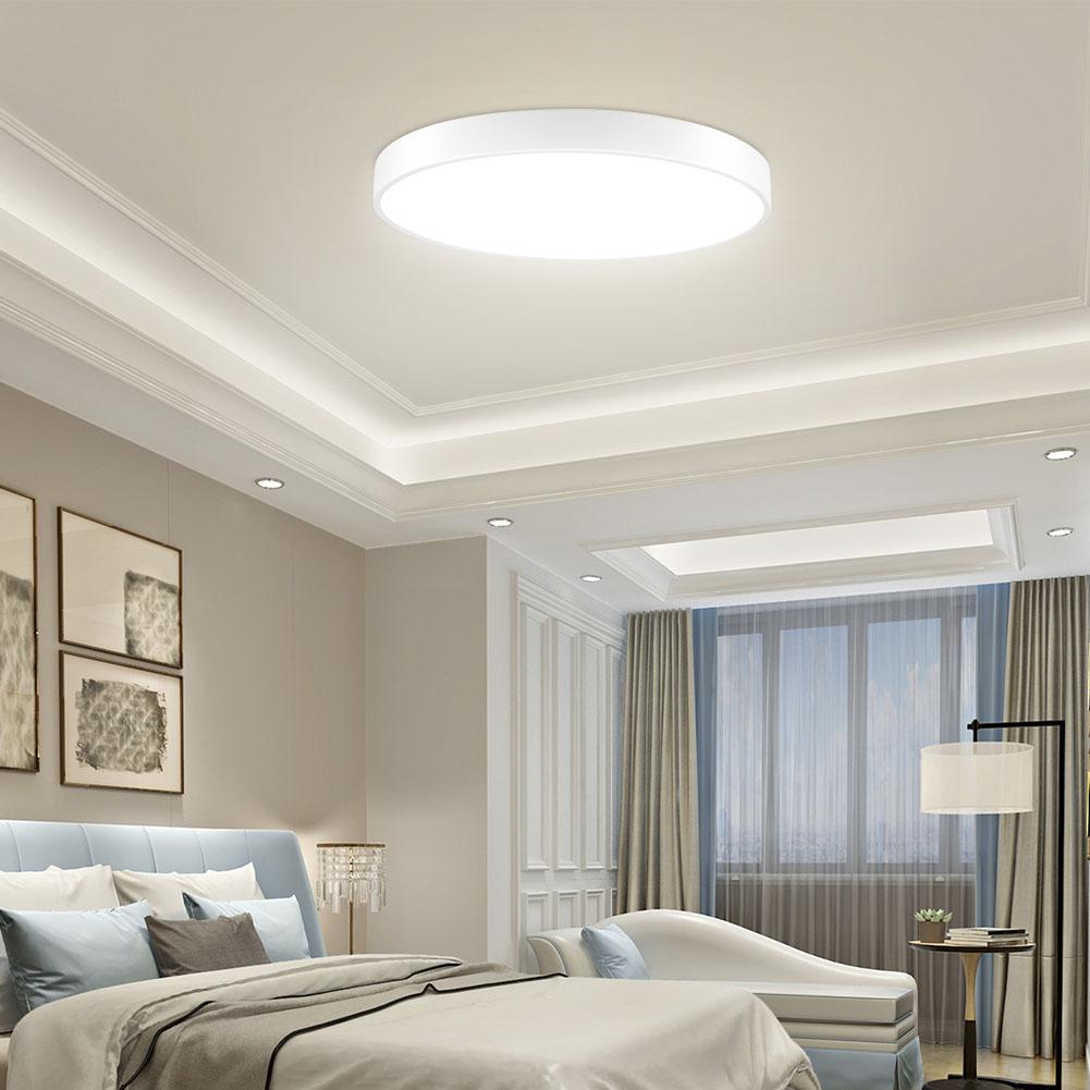 Ultra slim round LED ceiling lamp for modern minimalist bedrooms, living rooms, kitchens, hallways and balconies