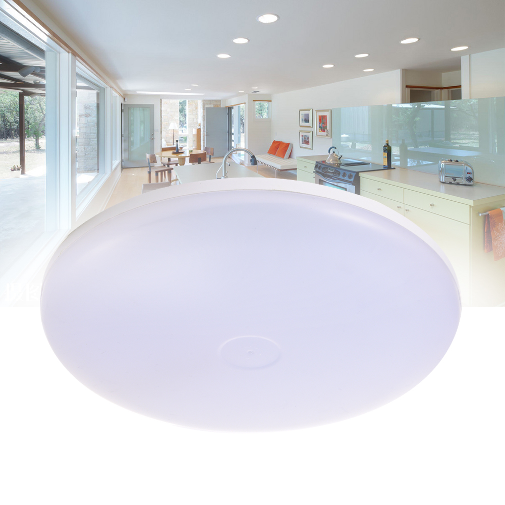 Ultra-thin LED ceiling panel lights in warm or cool white for home kitchens and living spaces