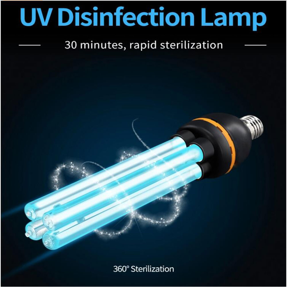 UV Germicidal Light Ultraviolet Disinfection Lamp UVC Light Bulb, Kills 99.9% of Bacteria Mold Germ, 75W E27 110V/220V

UVC germicidal lamp eliminates 99.9% of bacteria and mold, 75W E27 bulb for 110V/220V