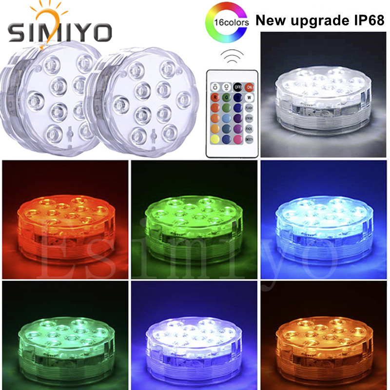 Versatile underwater light: durable construction with improved visibility from adjustable color features