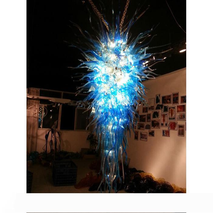 Vintage mouth-blown glass chandelier lamp for elegant living spaces, featuring Murano glass and flush-mounted design