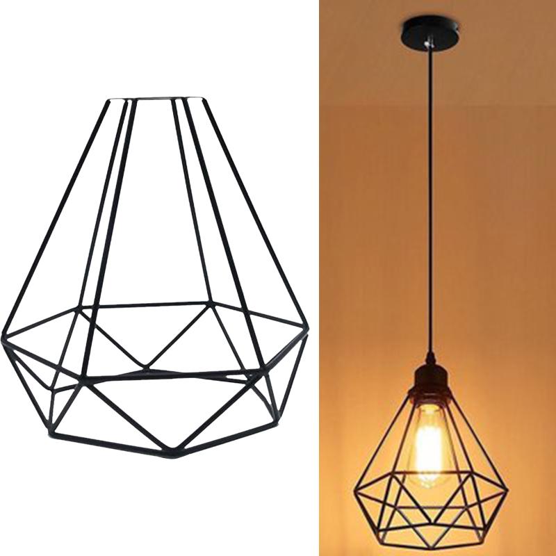 Vintage rustic ceiling light with metal shade, American village-style flush mount fixture in retro design