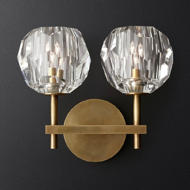 Vintage Wall Lamp Luxurious Crystal Wall Lights Nordic Art Light Fixture Hotel LED Wall Lamps Indoor Art Deco LED Lighting

Elegant vintage crystal wall lamps with Nordic art design, luxurious LED lighting for hotels and indoor Deco spaces
