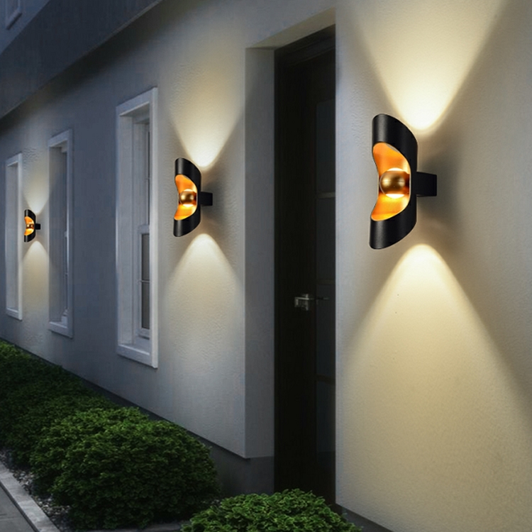 wall lamps up and down outdoor waterproof water lamp 3w*2 garden balcony patio side lights front door interior KHY-W3142