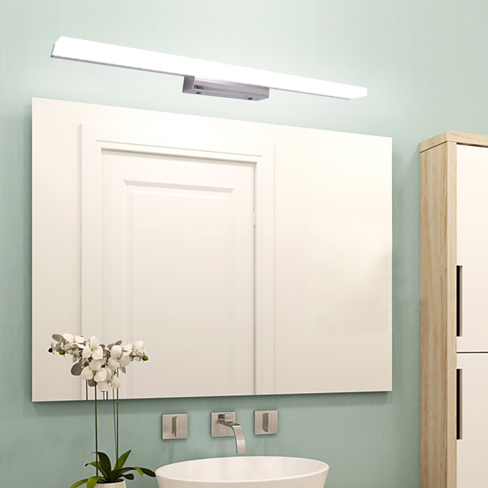 Waterproof, dustproof, energy-efficient 2835 LED bathroom light strip in ultra-thin aluminum profile with magnetic intertek certification
