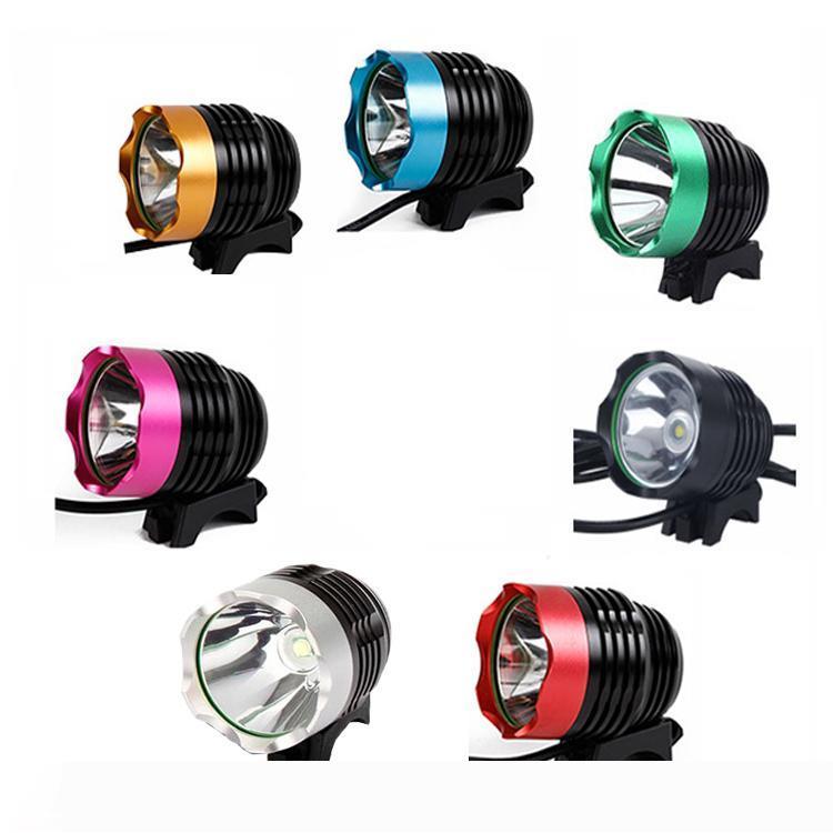 Waterproof IP65 LED bike headlight with 10W 800LM T6 XML LED for bicycles