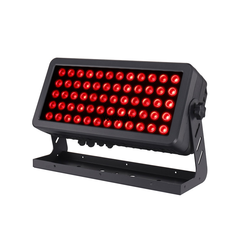 Waterproof IP65 outdoor RGBW city color floodlights with 60x15W 4-in-1 RGBW LED wall washer lights