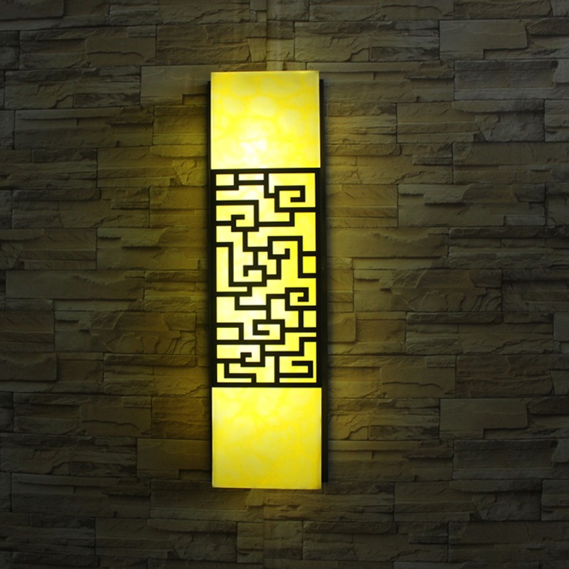 Waterproof IP65 outdoor wall lamp for garden, villa, and porch with LED lighting, compatible with 110V and 220V