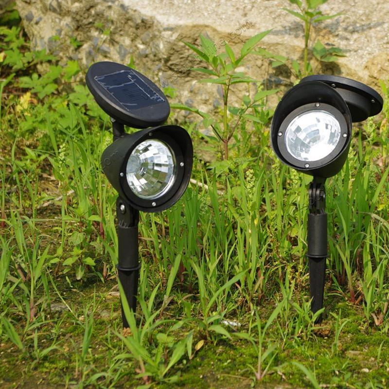 Waterproof solar-powered LED outdoor lights for lawn, garden, and street decoration