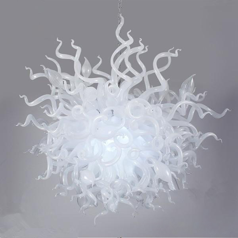 White Lamps Glass Art Lighting Hand Blown Chandelier Lamp Romantic Wedding Table Top Centerpiece LED Light Pendant

Handcrafted glass art lighting featuring elegant blown chandeliers, ideal for rom...