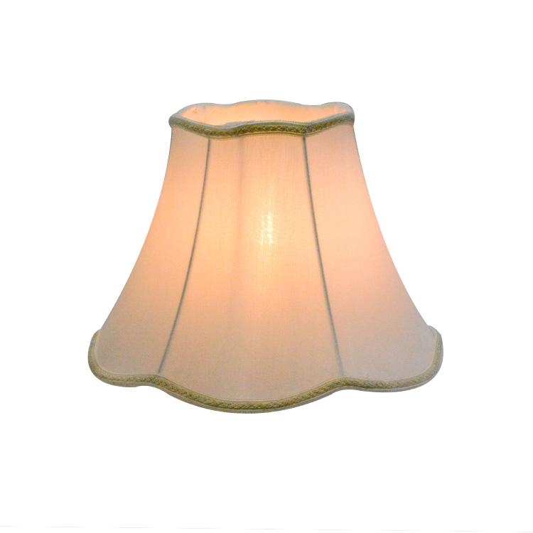 Wholesale lamp covers and shades for table and floor in European fabric style with lighting circuitry design, round shape, 2-year warranty