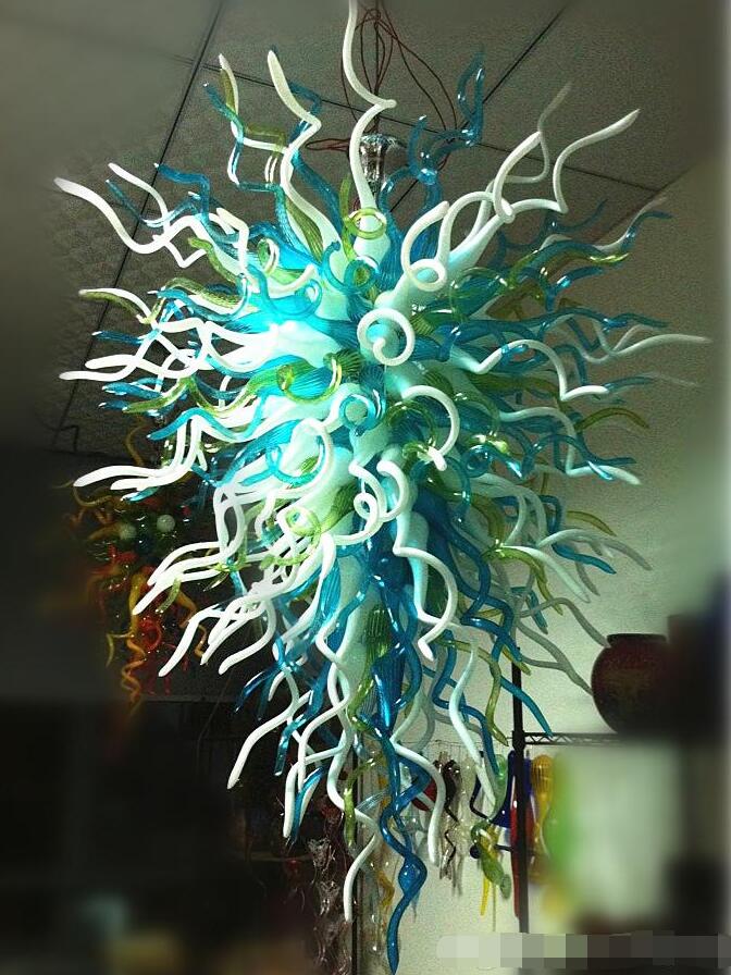 Wholesale large LED lamps for hotels, featuring handcrafted Italian Murano glass chandeliers in artistic designs
