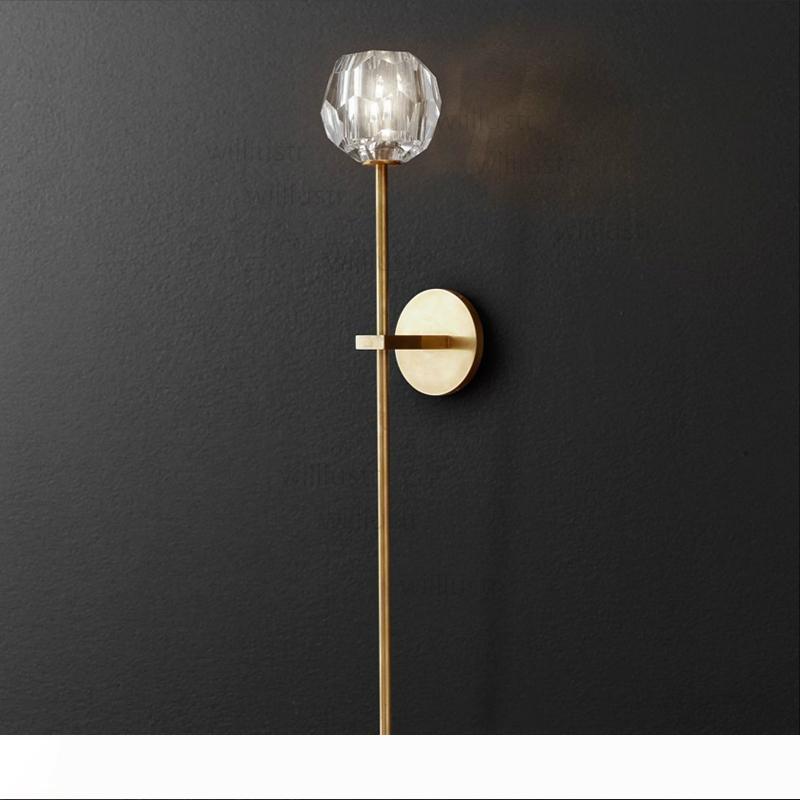 Willlustr K9 BOULE DE CRISTAL LONG SCONCE modern wall sconce light loft metal K9 CRYSTAL lamp America lighting restaurant hotel

Modern K9 crystal wall sconce with metal frame, ideal for loft, restaurant or hotel lighting in America