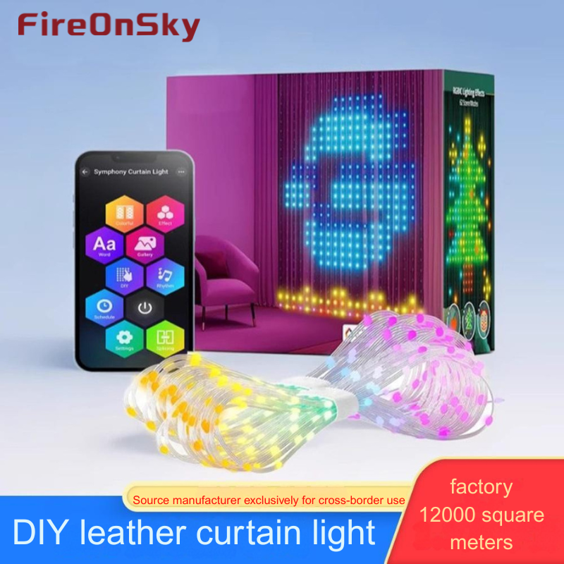 Wirelessly controlled ambient decor for smart curtains and lighting