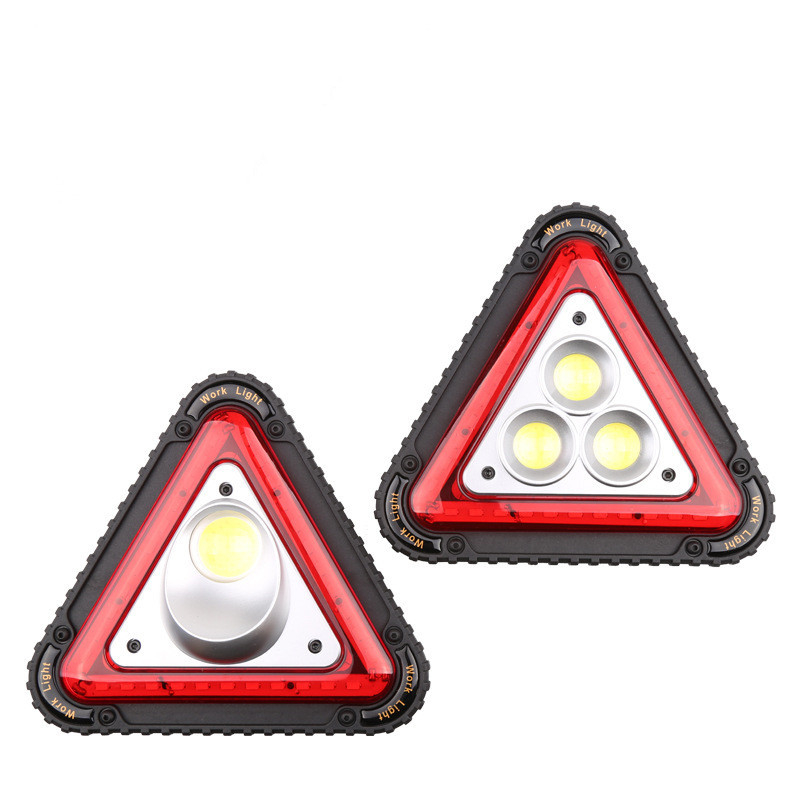 Working Light Traffic Warning Light COB Multi-Function Portable Camping Lamp Board Failure Dangerous Parking Folding Three-legged Lamp

Portable multi-function COB warning light for traffic, camping, and emergency parking with folding tripod