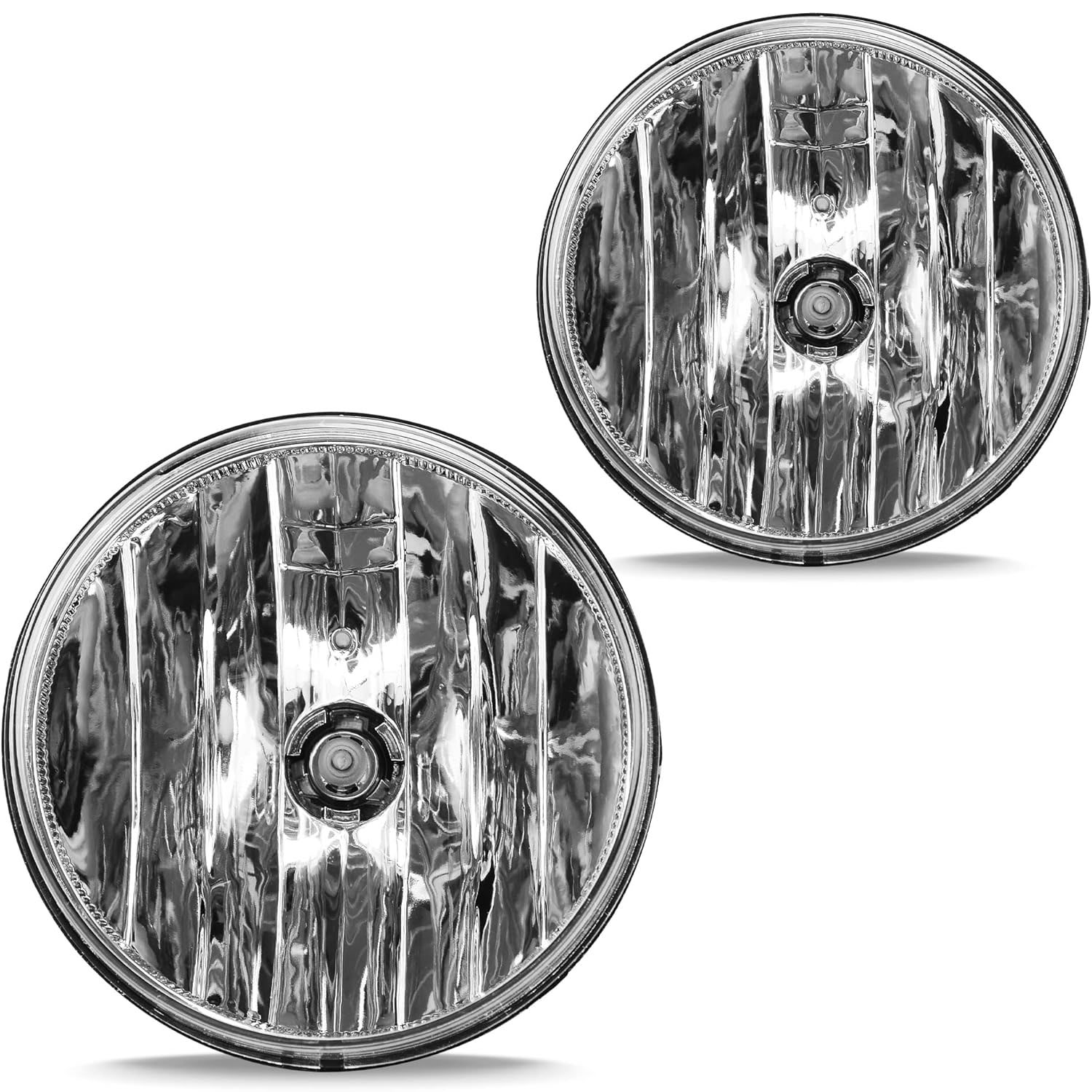 YITAMOTOR Fog Lights Assembly Replacement for 2007-2013 GMC Sierra 1500 and 2007-2014 Sierra 2500HD/3500HD (Excludes Classic Models)