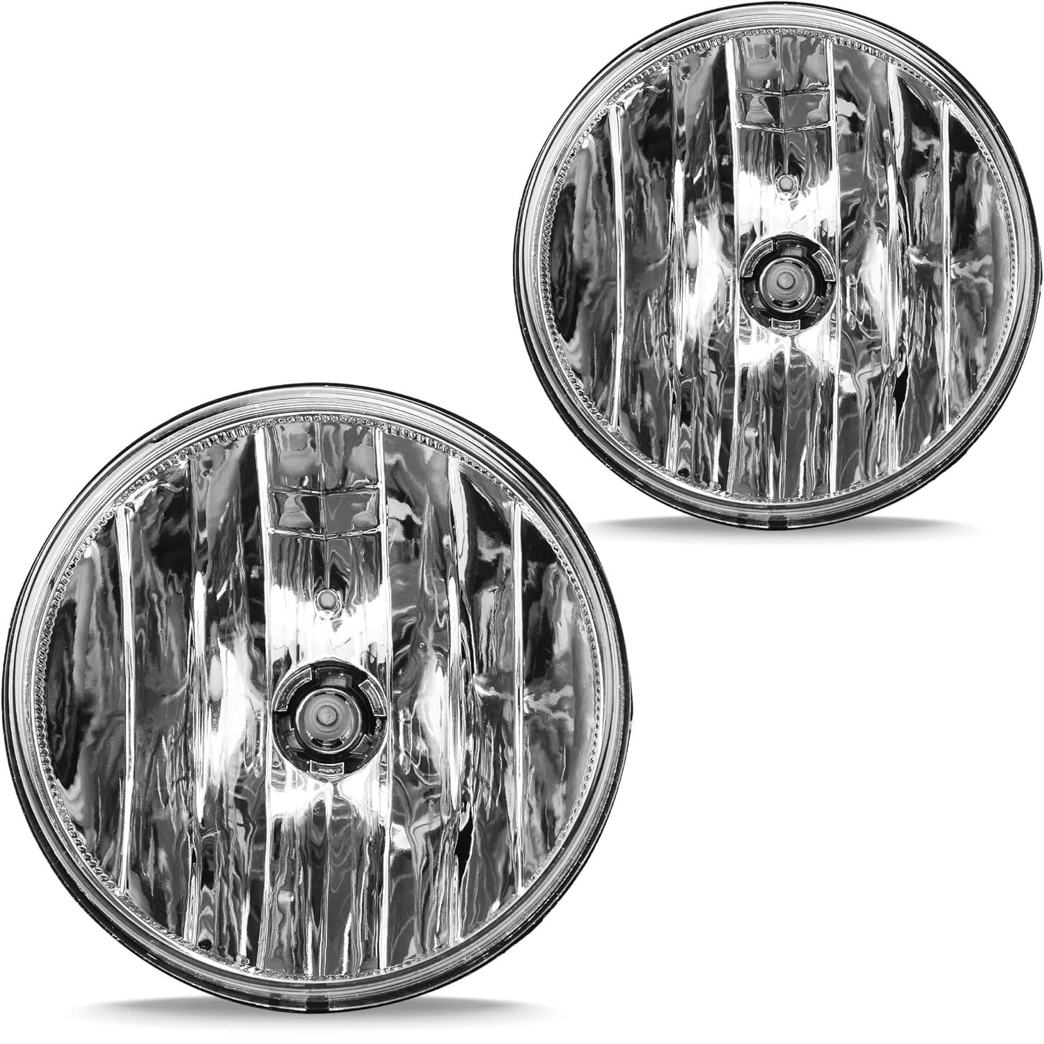 YITAMOTOR Fog Lights Assembly Replacement for 2007-2013 GMC Sierra 1500 and 2007-2014 Sierra 2500HD/3500HD (Excludes Classic Models)
