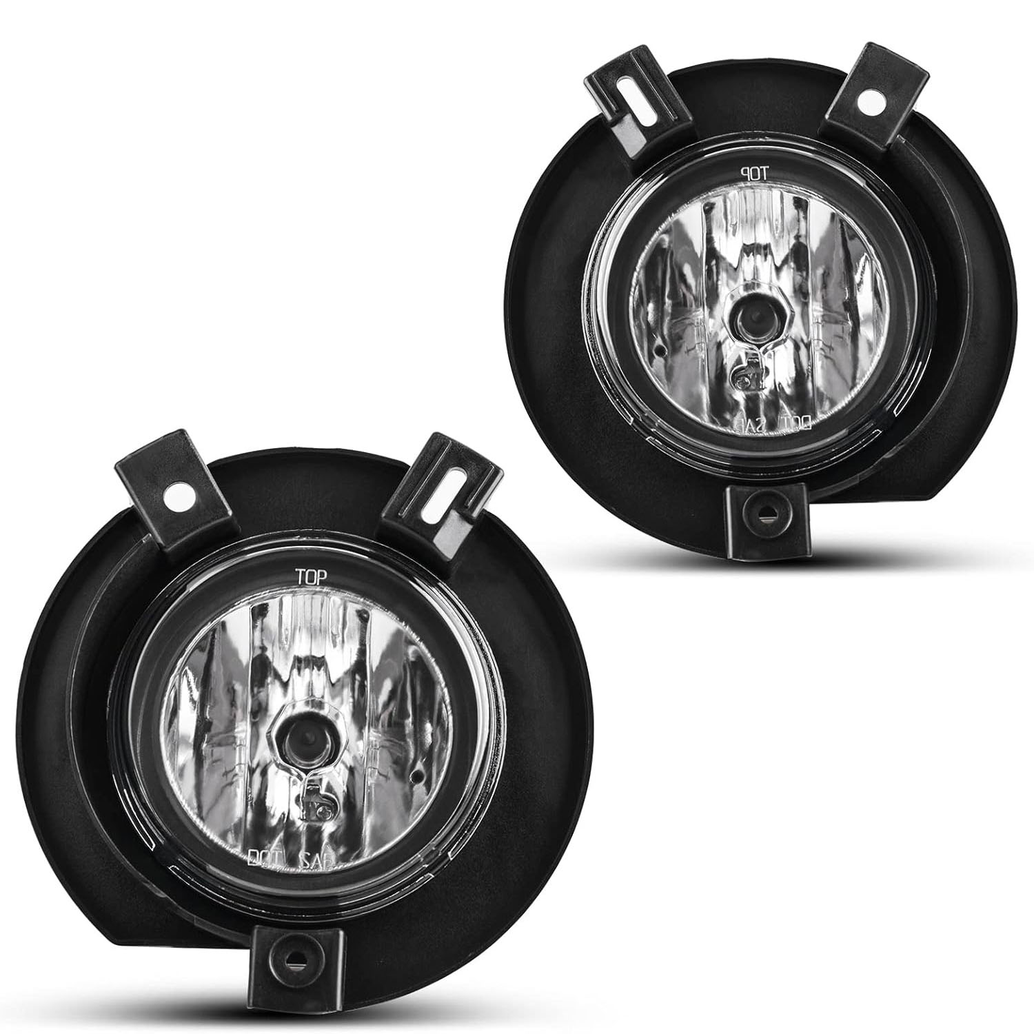 YITAMOTOR fog lights designed for 2002-2005 Ford Explorer models, complete with 12V 42W H10 bulbs as replacements