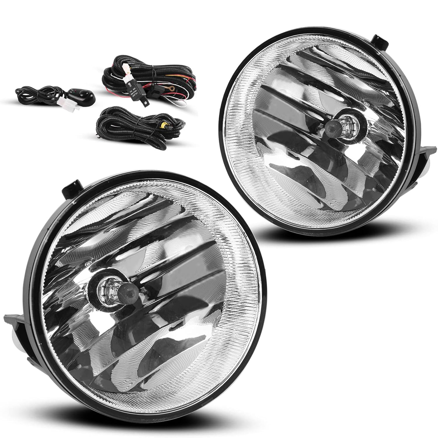 YITAMOTOR fog lights designed for 2005-2011 Tacoma, 2007-2012 Tundra, and 2004-2006 Solara models as replacement lights