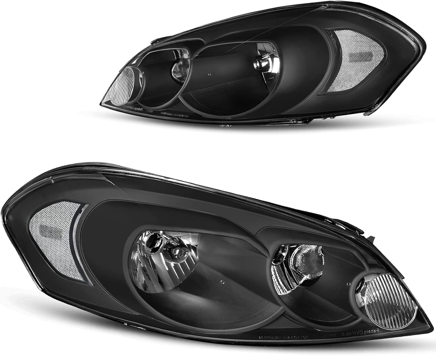 YITAMOTOR Headlight Assembly for 2006-2013 Chevrolet Impala, 2014-2016 Impala Limited, and 2006-2007 Monte Carlo Replacement