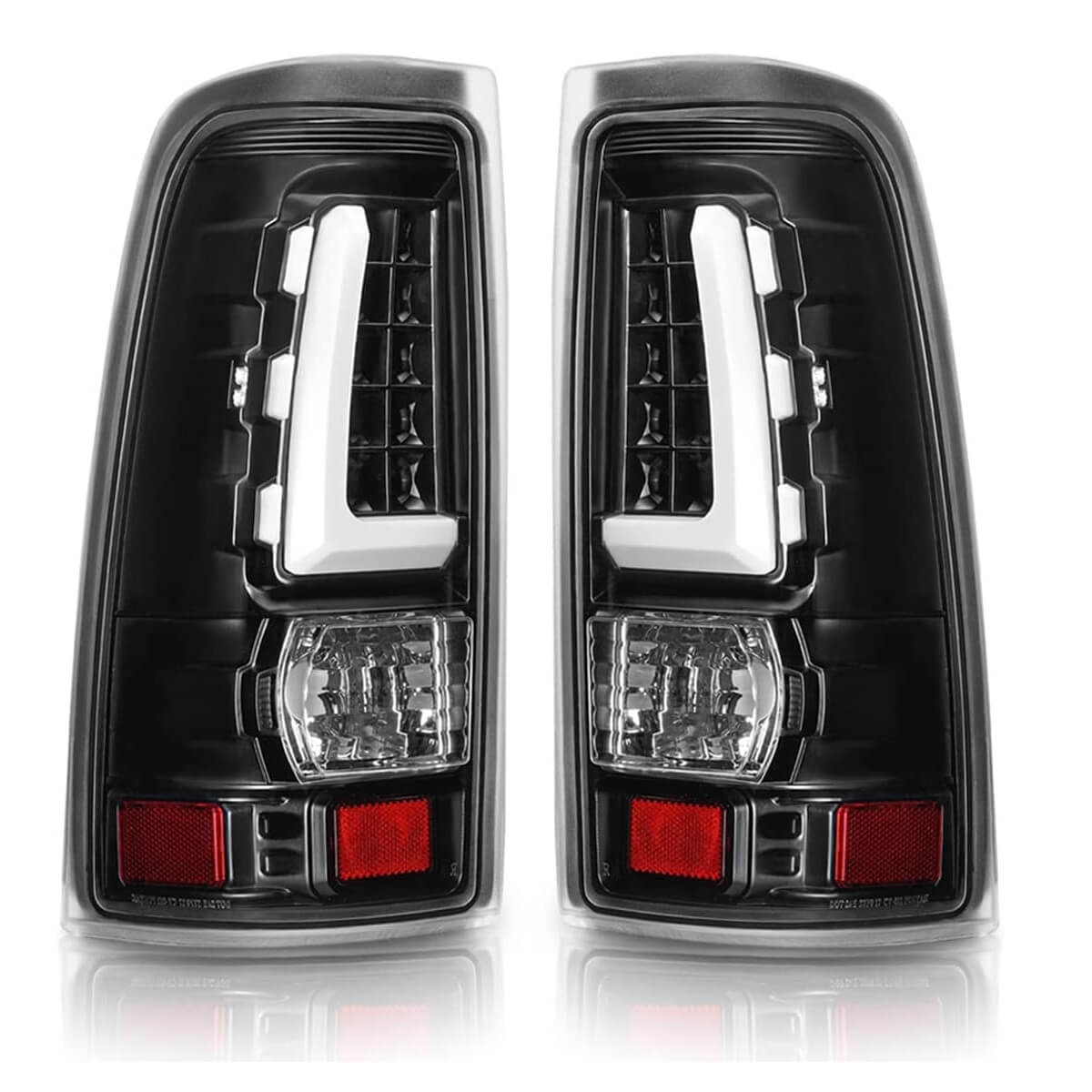 YITAMOTOR LED tail light assemblies designed for 1999-2006 Chevy Silverado 1500/2500, 2001-06 Silverado 3500, and 2007 Silverado/GMC Sierra Classic models