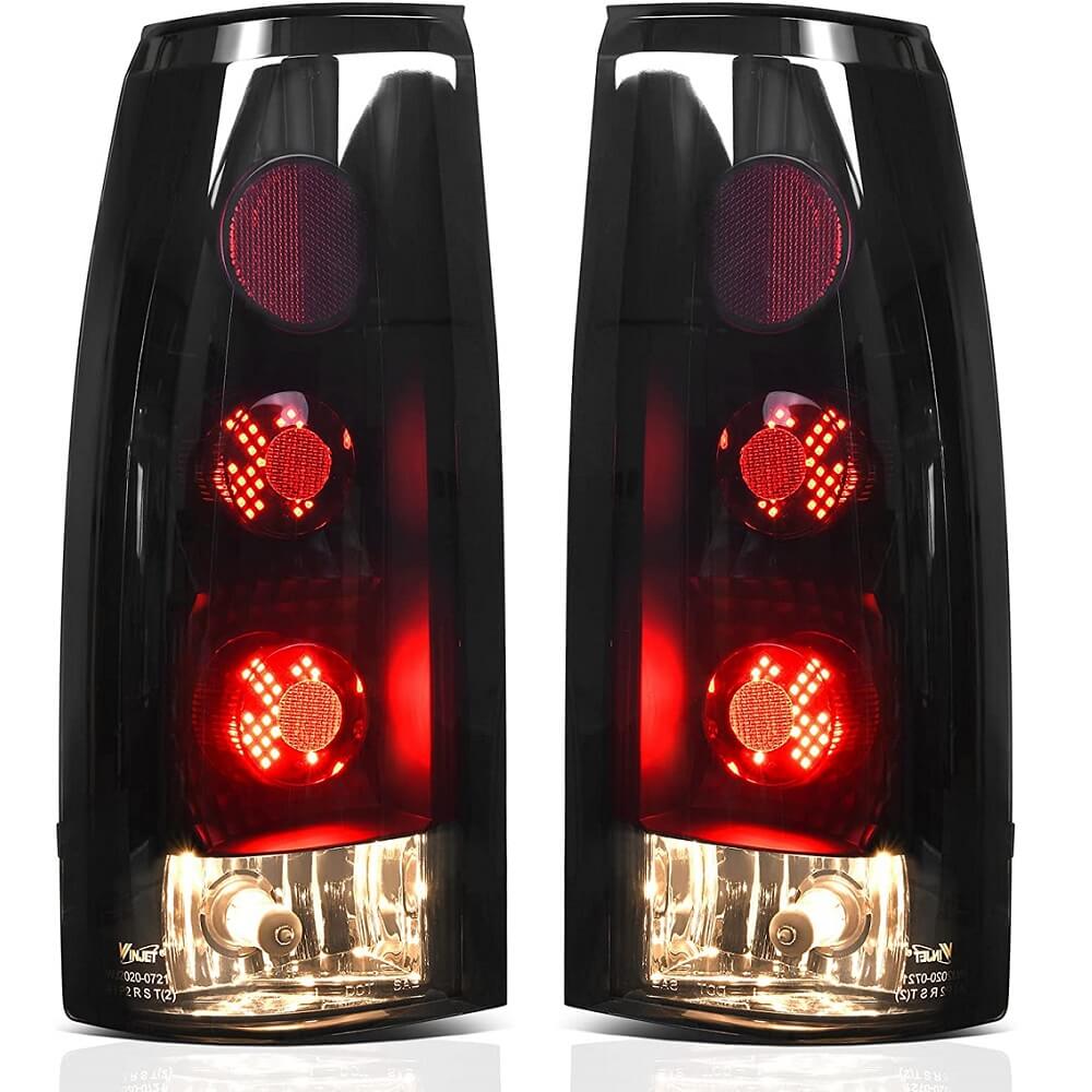 YITAMOTOR庐 LED Tail Lights for 1995-1999 Chevy Tahoe, 1992-1999 Chevy Suburban, and 1988-2000 GMC C/K Pickup Taillight Assembly
