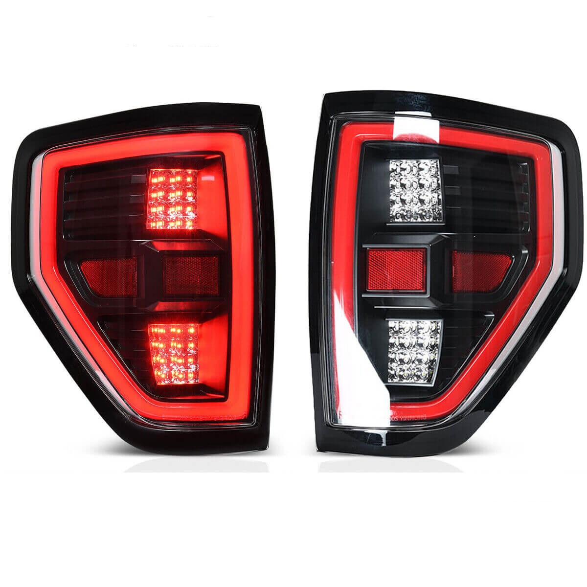 YITAMOTOR LED Tail Lights for 2009-2014 Ford F150 Rear Brake Lamps