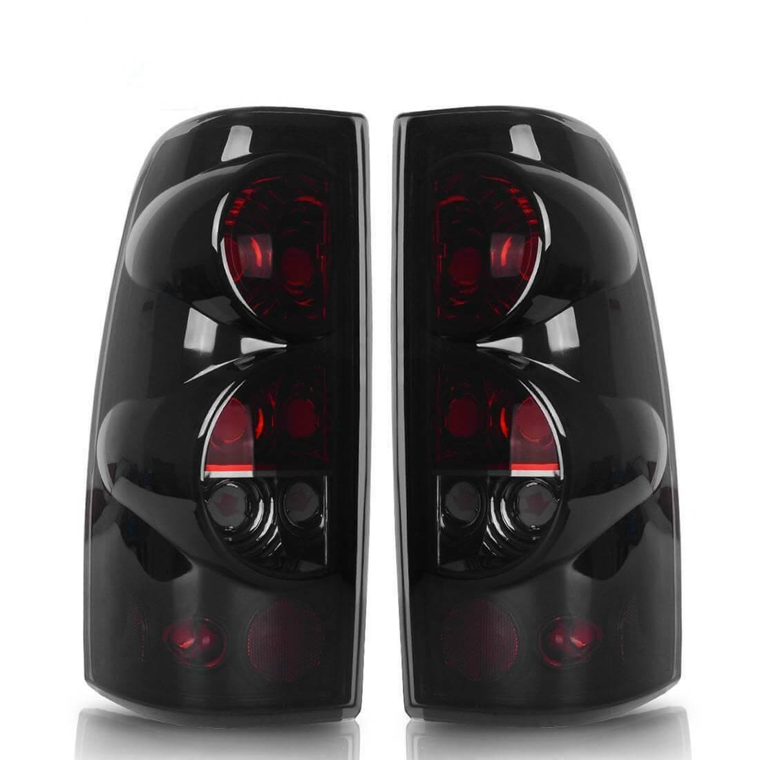 YITAMOTOR offers black smoke tail lamps for 1999-2007 Chevy Silverado and 1999-2002 GMC Sierra models