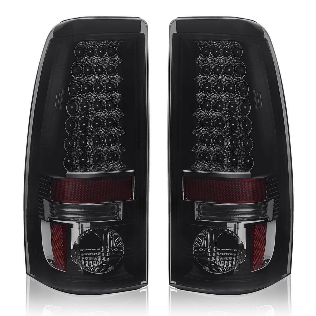 YITAMOTOR offers smoked LED tail lights for 2003-2007 Chevy Silverado and 1999-2003 GMC Sierra models