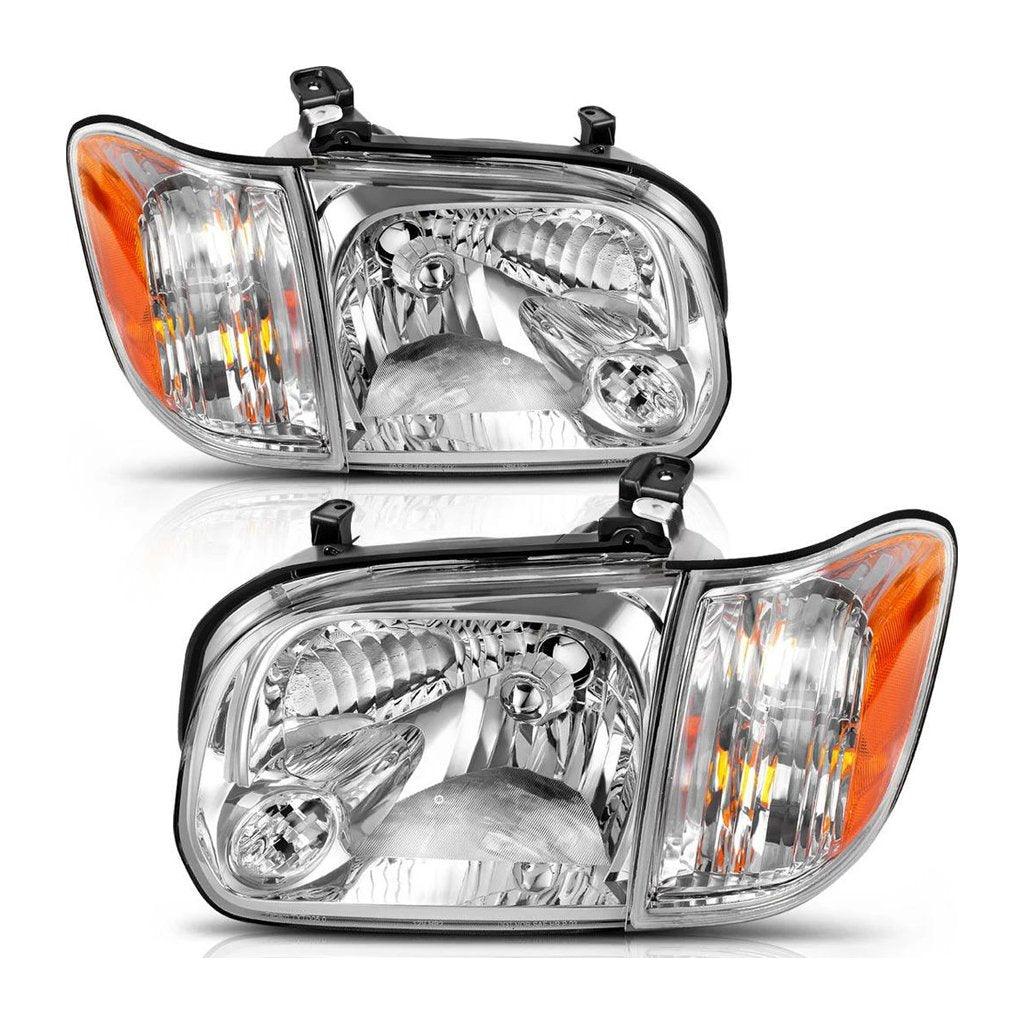 YITAMOTOR replacement headlights for 2005-2006 Toyota Tundra and 2005-2007 Sequoia models, left and right assemblies included