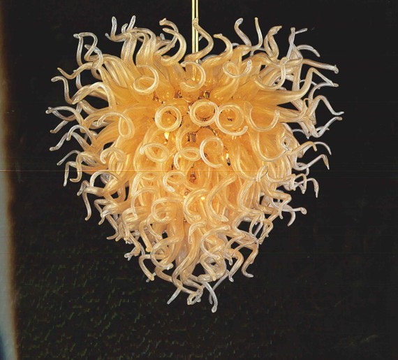 Zhongshan Lamps Factory's elegant modern gold chandeliers feature handcrafted blown glass and high-quality LED lighting for artistic decor